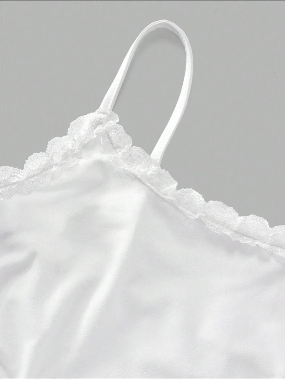 White Mini Short Set - Picture 4 of 4